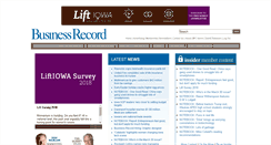 Desktop Screenshot of businessrecord.com